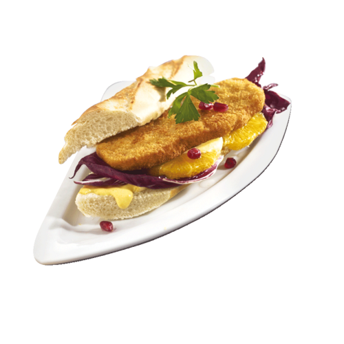 Poulet Sandwichschnitzel