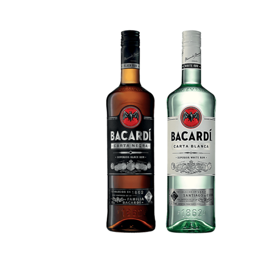 Bacardi Carta Blanca / Negra