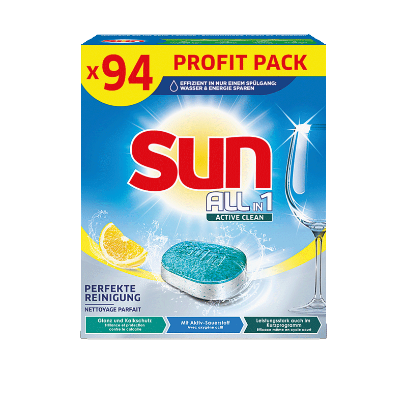 Sun Tabs All-In-Aktiv Clean Lemon / Regular