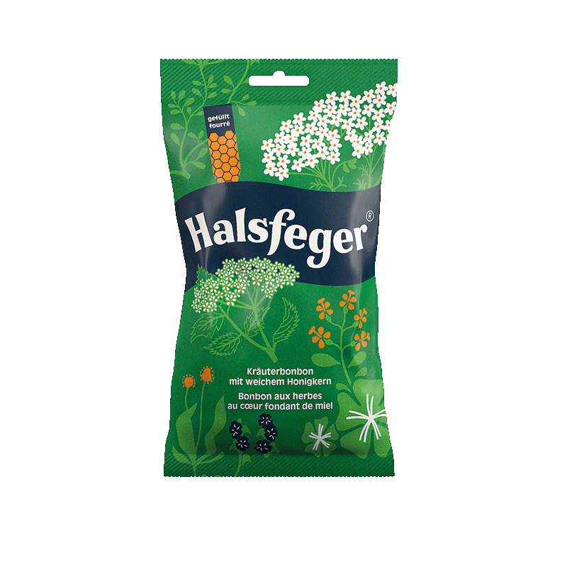 Halsfeger Kräuterbonbons / Vicks Blau