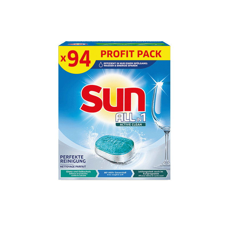 Sun Tabs All-In-1 Aktiv Clean Regular